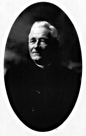 The Rev Alfred Caffin, Vicar of St Matthew's Cheltenham [picture].