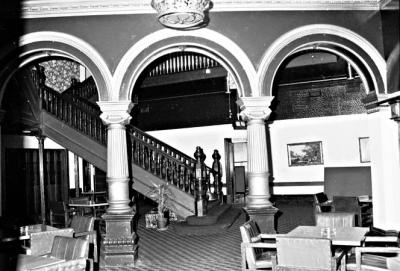 Staircase in the Mentone Hotel [Picture].