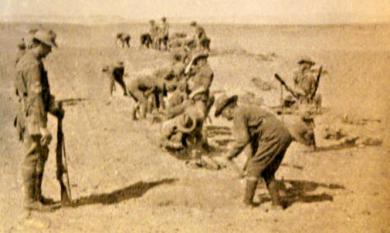 Training of Australian troops at Mena Egypt [picture].