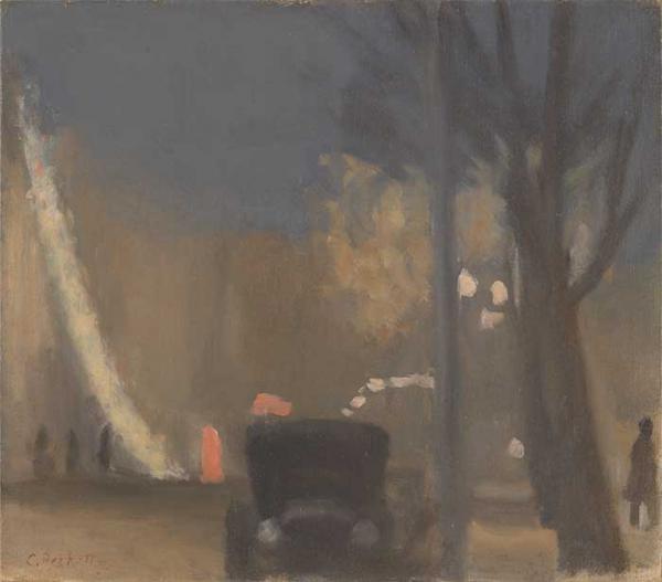 Collins Street evening 1931, by Clarice Beckett [picture].
