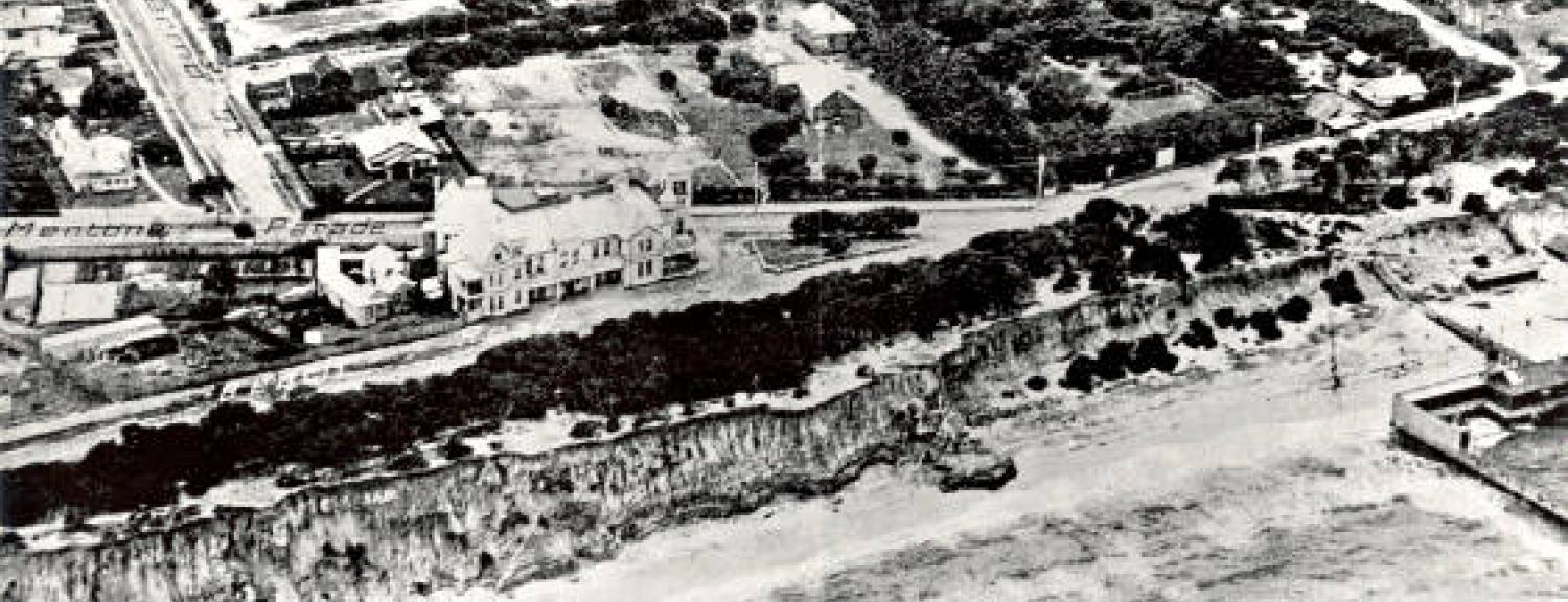 Aerial view of Thomas McCristal's property, later St Bede's, c1920 [picture].