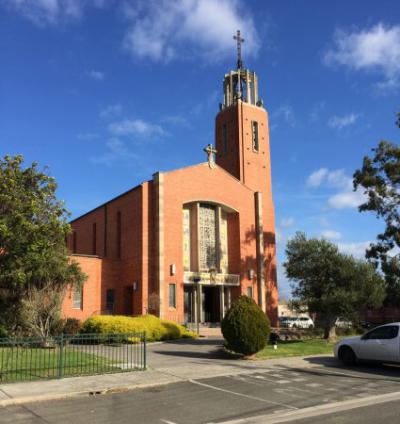 St Patrick's and the Holy Angel's Church Childers Street Mentone [picture].