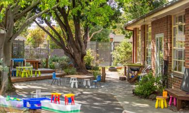 : Outdoor area at the rear of Highett Preschool, 2010s [picture].