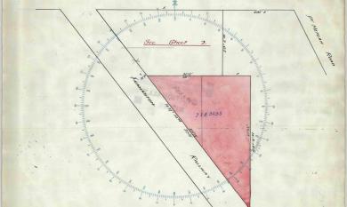 Plan of subdivision, Sheet 1, from Certificate of Title, 4583/460 [picture].
