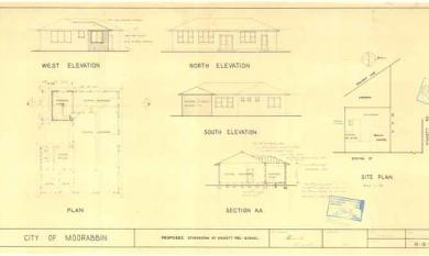 Proposed storeroom at Highett Pre-school, 1977, PROV, VPRS 7882/P1/1181/10122 [picture].