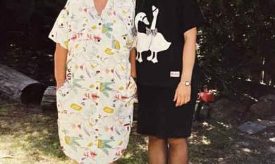 Mary Hunt (left) and Amanda Jones (right) at Highett Preschool, 1991 [picture].