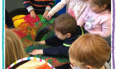 Highett Preschool Children Exploring Sensory Play