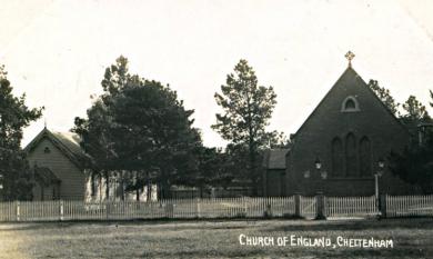 St Matthew's Anglican Church and parish hall in Cheltenham [picture].