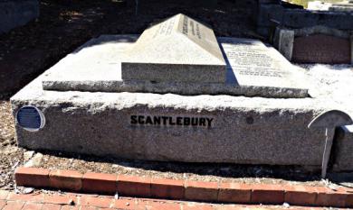 The Scantlebury family grave at the Cheltenham Pioneer Cemetery [picture].
