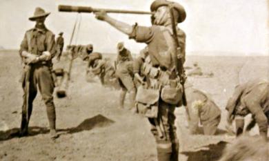 training of Australian troops at Mena Egypt [picture].