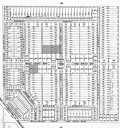 Subdivision map of Two Acre Village showing holdings of Joseph Orr in 1899 [picture].