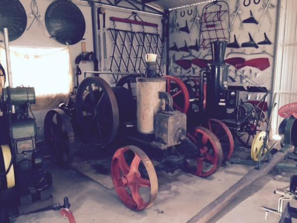 Antique farm machinery, Le Bon collection 2013 [picture].