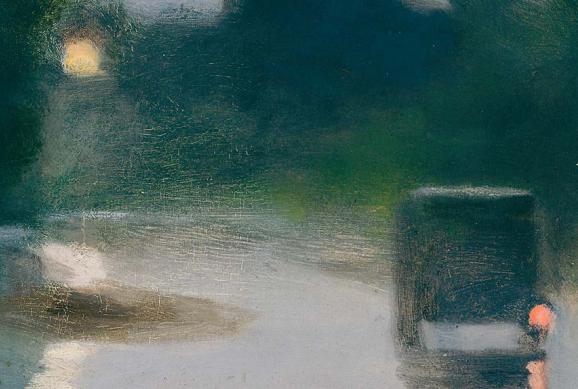 Wet Evening circa 1927 Clarice Beckett banner Thumbnail